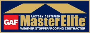 GAF Master Elite certified roofing contractor